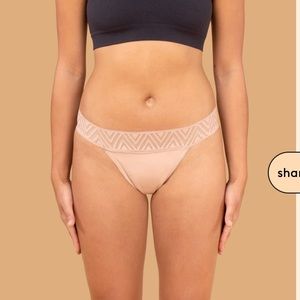 MOVING SALE! Thinx beige thong